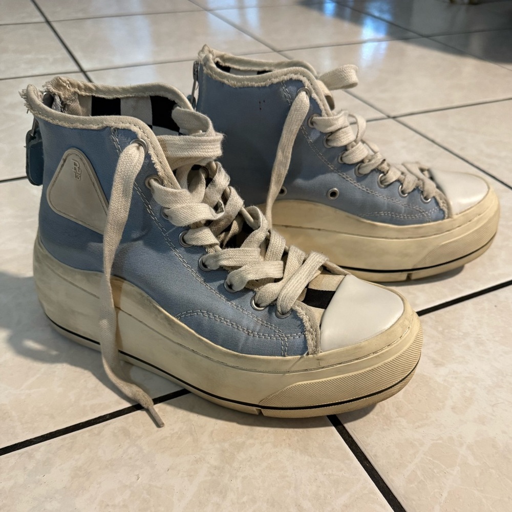 R13 Kurt High-Top Platform Sneakers
